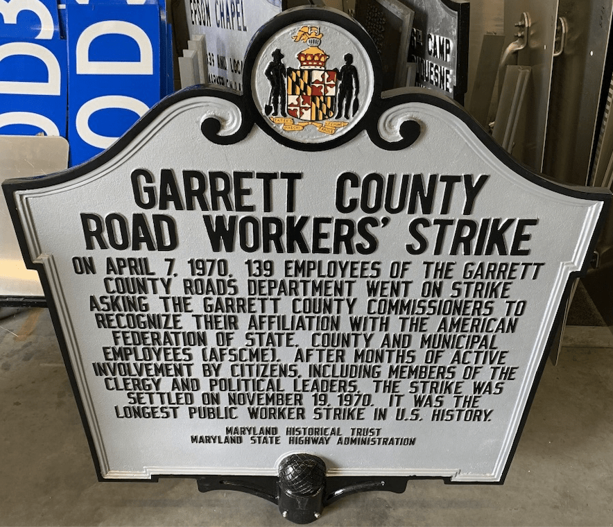 Garrett County Road Workers Strike
